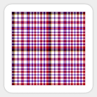 Sailor Mars Plaid Sticker